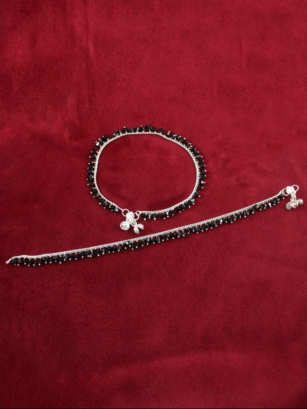 Silver Payal Anklets - Picture 3 of 3